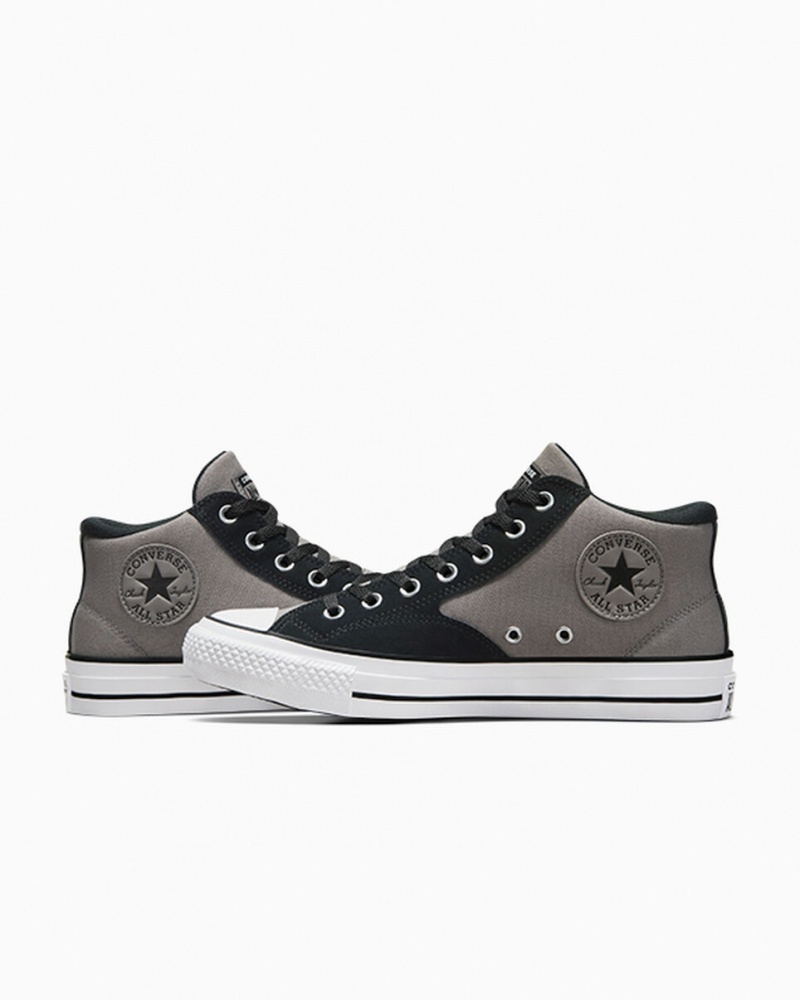 Converse Chuck Taylor Malden Street Pretas Branco | 6174-KUJZY