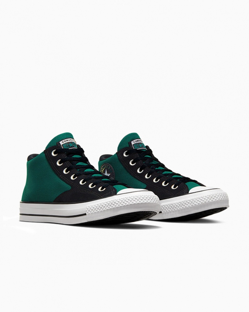 Converse Chuck Taylor Malden Street Pretas Branco | 0276-XAWVQ