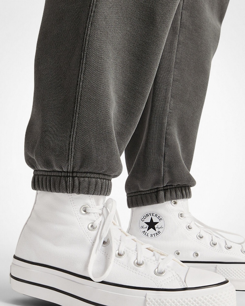 Converse Converse Go-To Sneaker Patch Loose-Fit Sweatpants Pretas | 5378-AWDNK