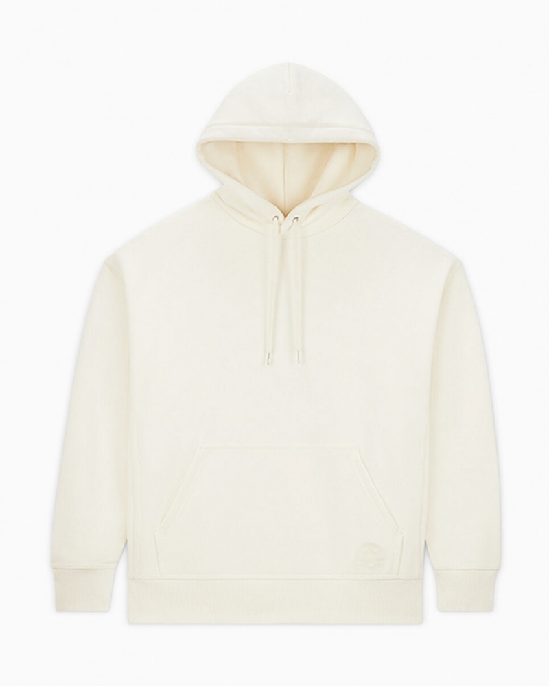 Converse Converse Gold Standard Loose-Fit Pullover Hoodie Egret | 3925-USYLD