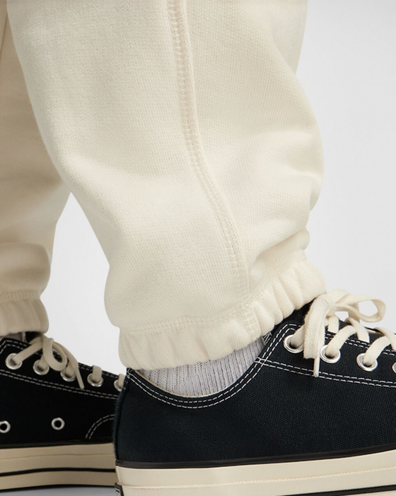 Converse Converse Gold Standard Loose-Fit Sweatpants Egret | 3156-OEZFH