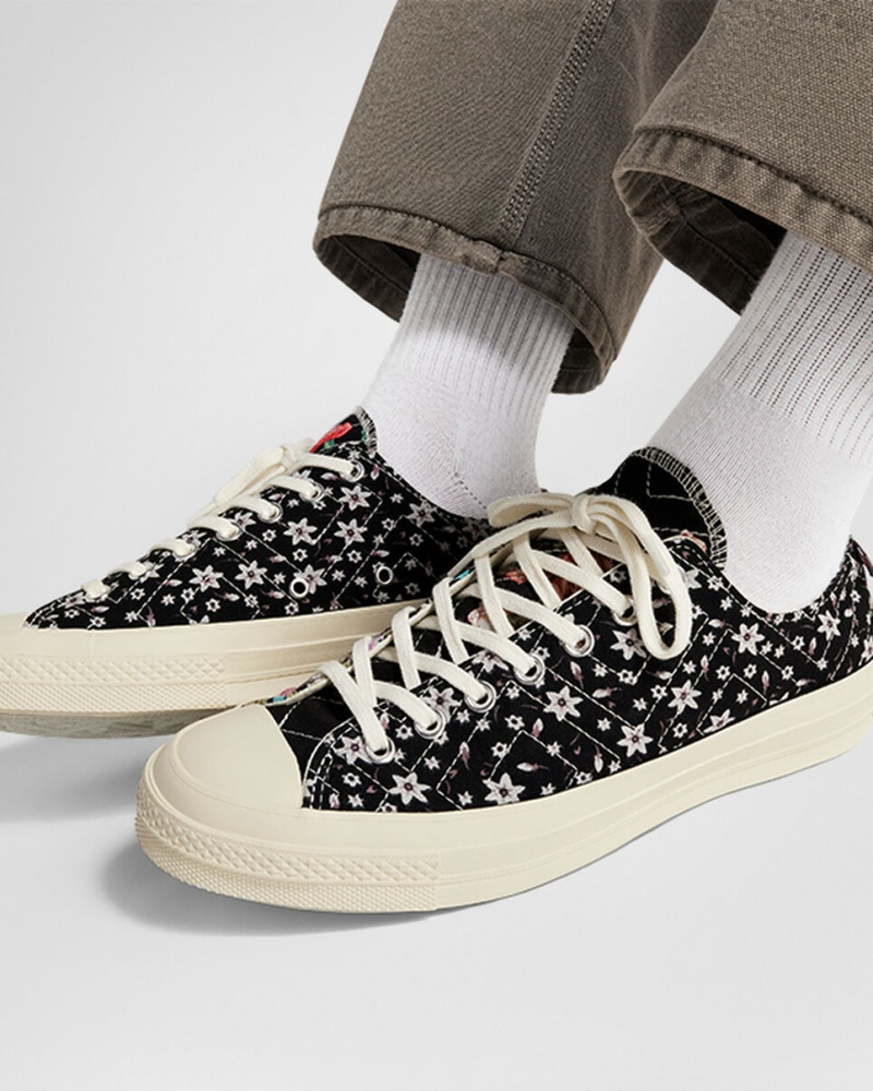 Converse Converse Upcycled Floral Chuck 70 Pretas Pretas | 7986-TSHVD