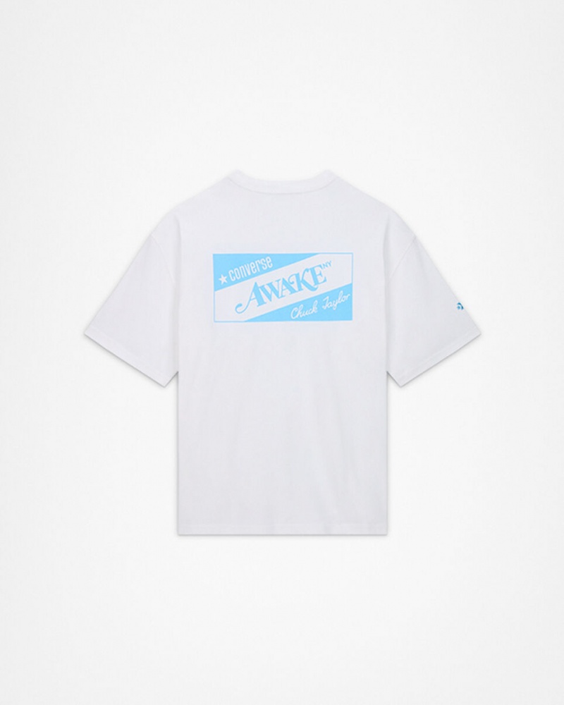 Converse Converse x Awake NY Jersey T-Shirt Branco | 8392-RANJB