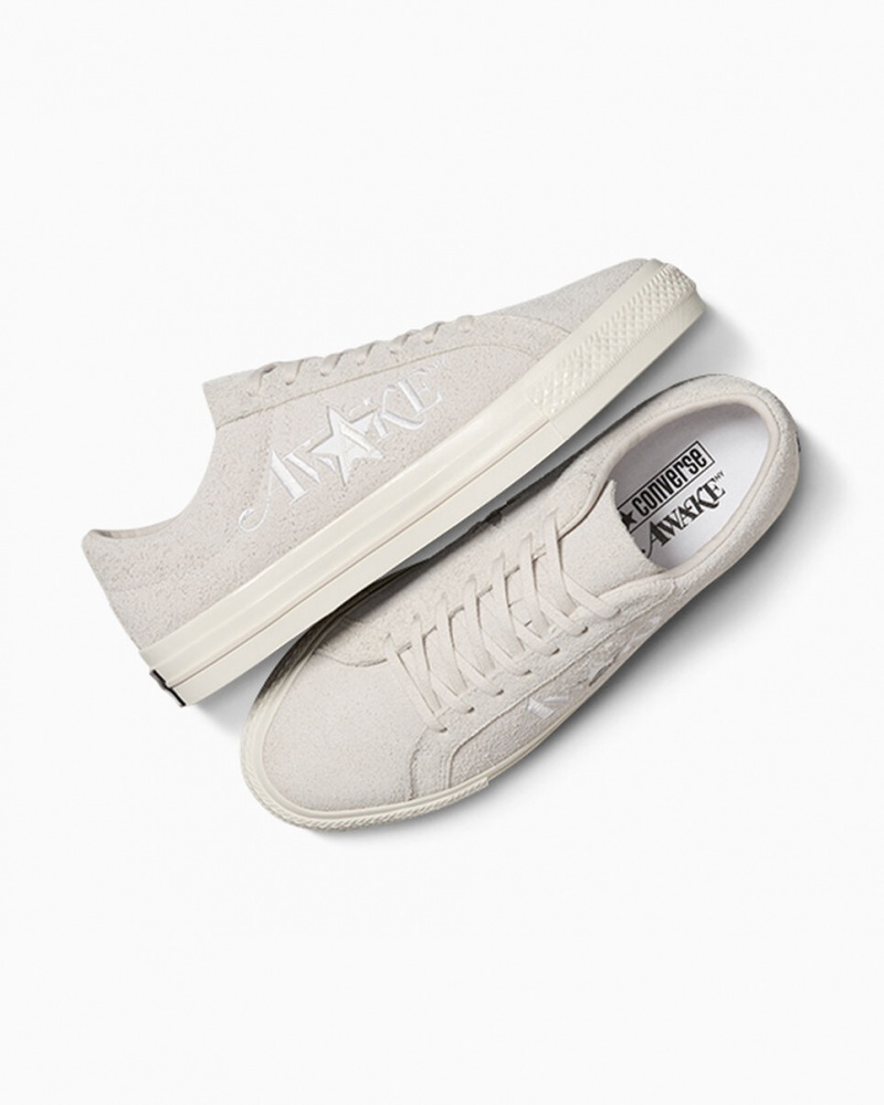 Converse Converse x Awake NY One Star Pro Branco Pretas Branco | 7190-THKRU