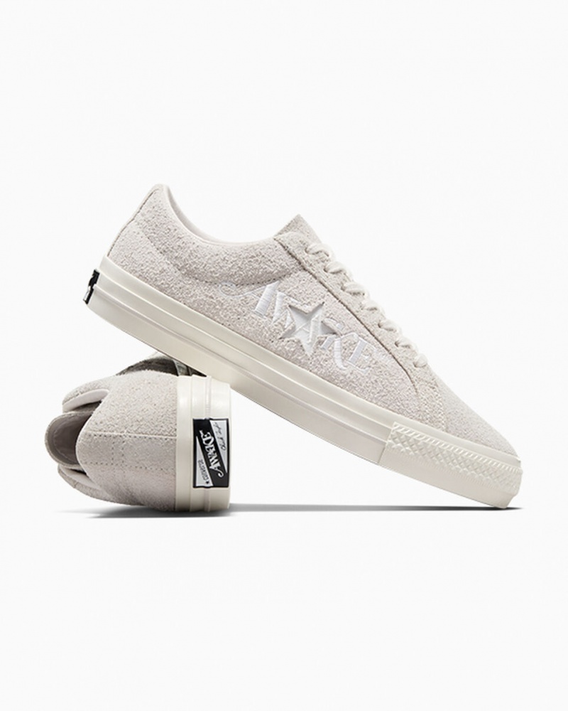 Converse Converse x Awake NY One Star Pro Branco Pretas Branco | 7190-THKRU