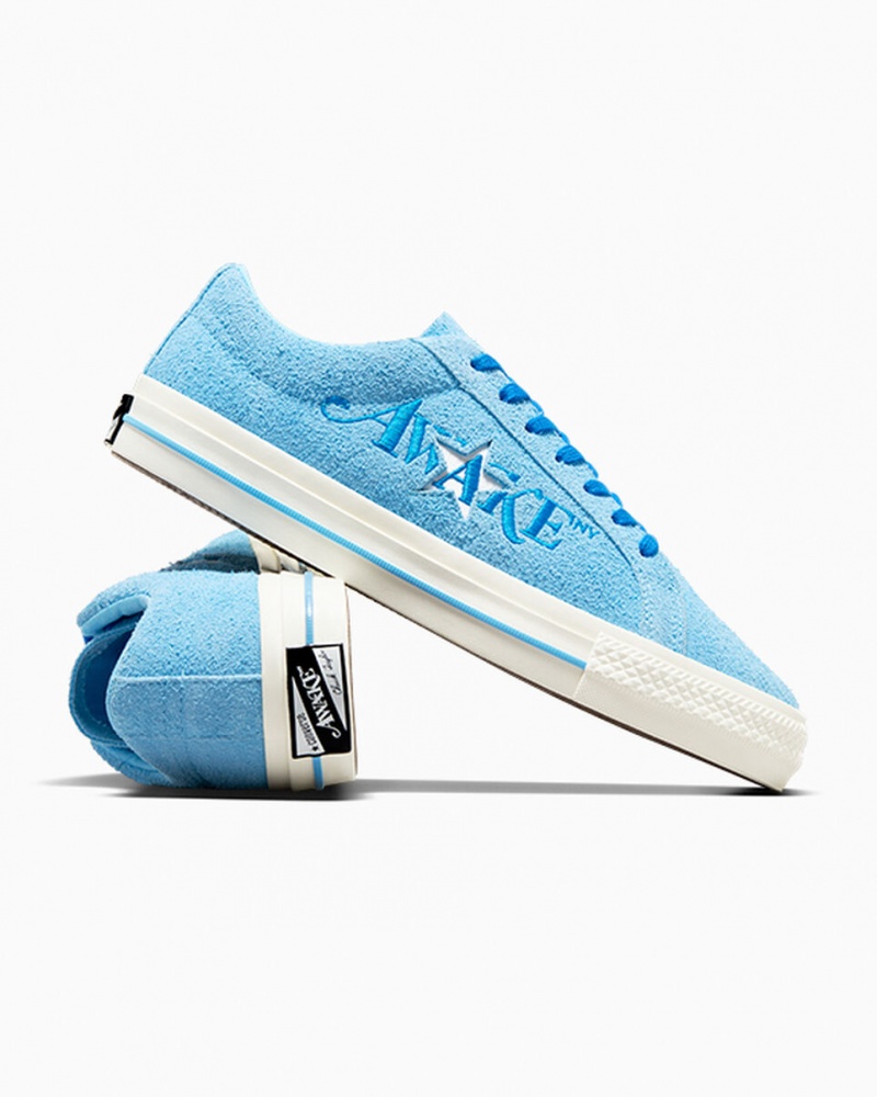 Converse Converse x Awake NY One Star Pro Azuis Branco | 5236-JVAKN