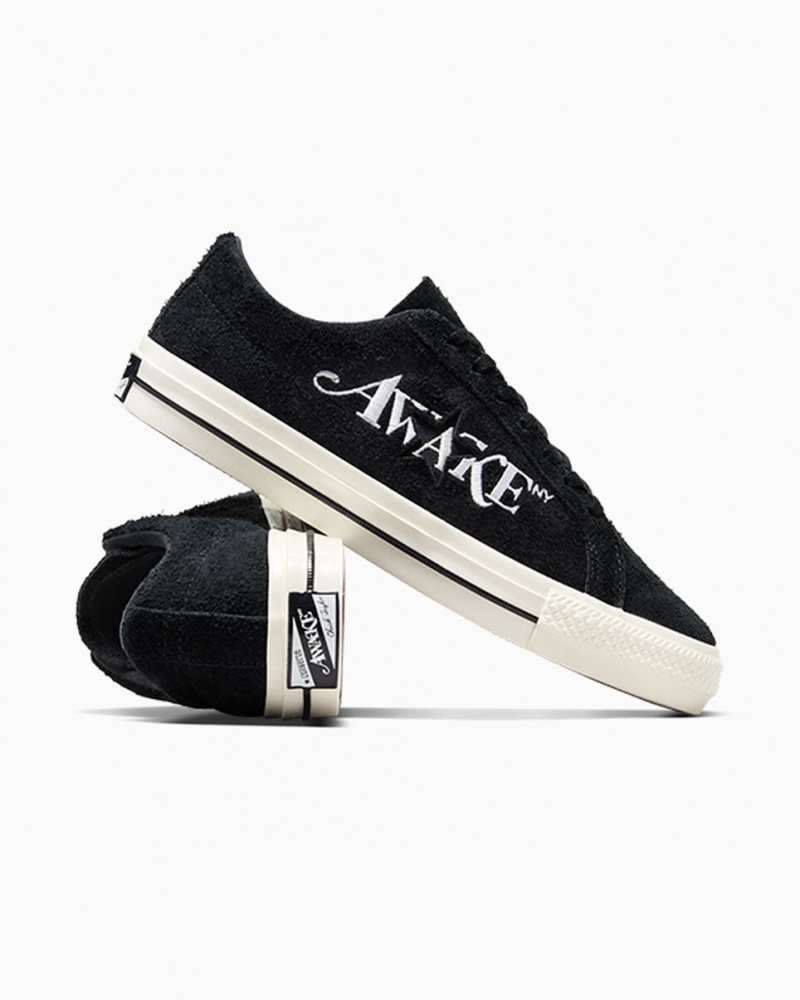 Converse Converse x Awake NY One Star Pro Pretas Branco | 5270-HNGCA