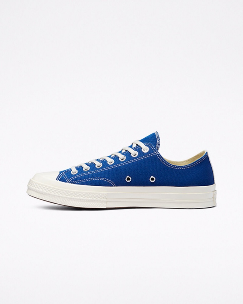 Converse Converse x Comme des Garçons PLAY Chuck 70 Azuis Pretas | 9274-LZFED