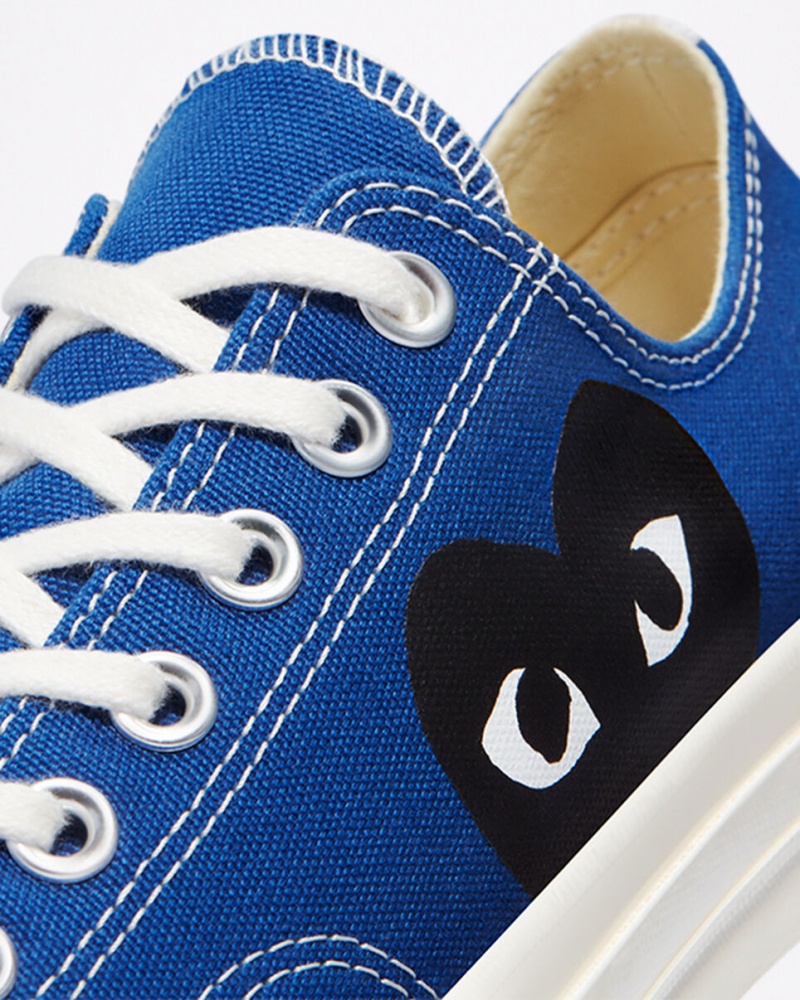 Converse Converse x Comme des Garçons PLAY Chuck 70 Azuis Pretas | 9274-LZFED