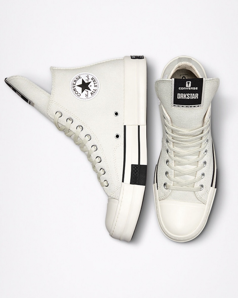 Converse Converse x DRKSHDW DRKSTAR Chuck 70 Branco Pretas | 8205-JASEY