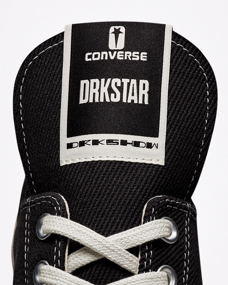 Converse Converse x DRKSHDW DRKSTAR Chuck 70 Pretas Pretas | 4275-QWAFV