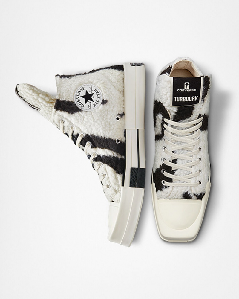 Converse Converse x DRKSHDW TURBODRK Chuck 70 Branco Pretas | 4239-UFMPT