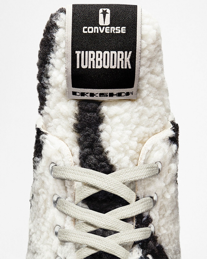 Converse Converse x DRKSHDW TURBODRK Chuck 70 Branco Pretas | 4239-UFMPT