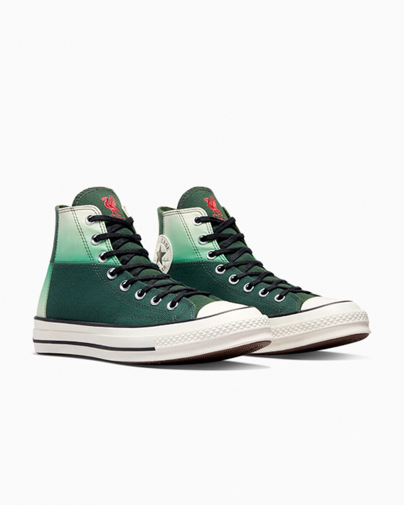 Converse Converse x LFC Chuck 70 Verdes Pretas | 8725-ZTSLQ