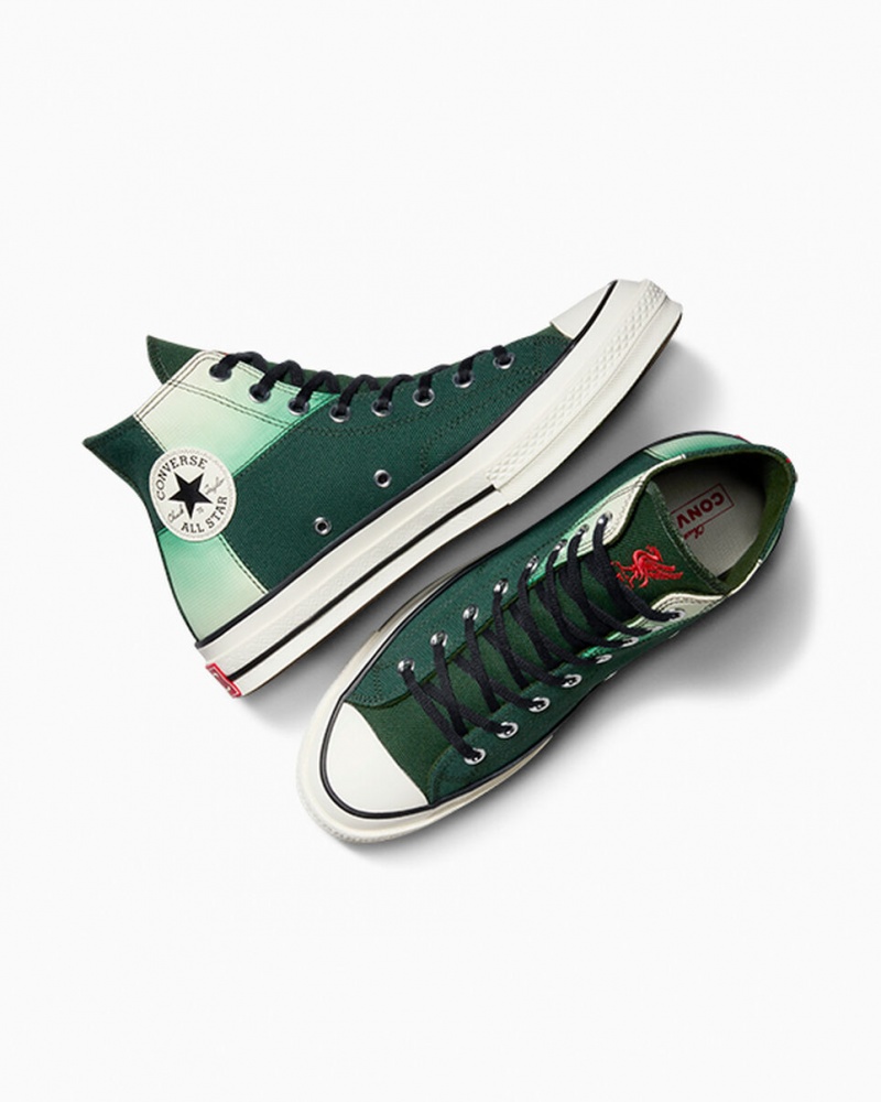 Converse Converse x LFC Chuck 70 Verdes Pretas | 8725-ZTSLQ