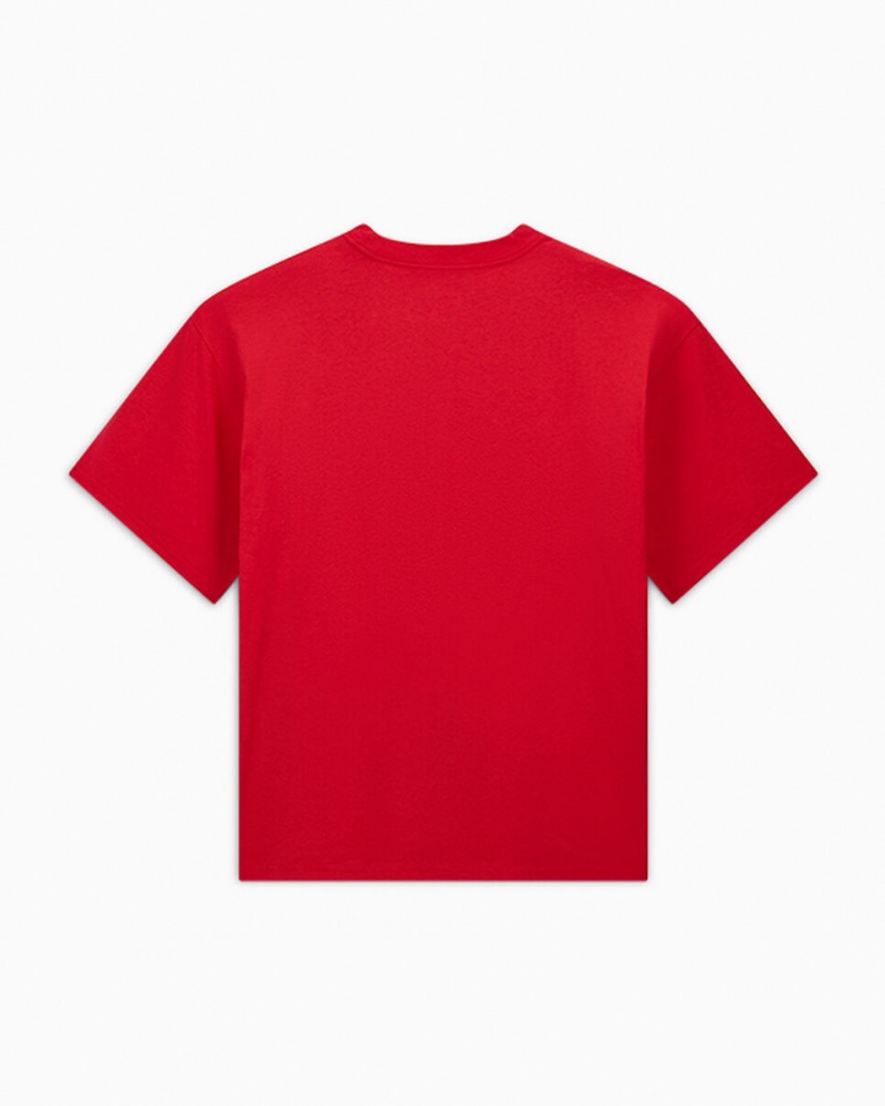 Converse Converse x LFC Loose-Fit T-Shirt Tomato | 2897-AIXYD