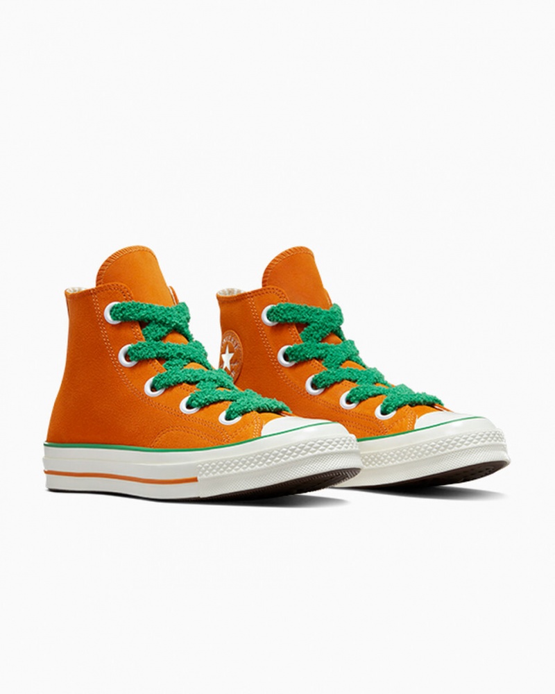 Converse Converse x Wonka Chuck 70 Oompa Loompa Laranja Verdes | 4310-WKDNQ