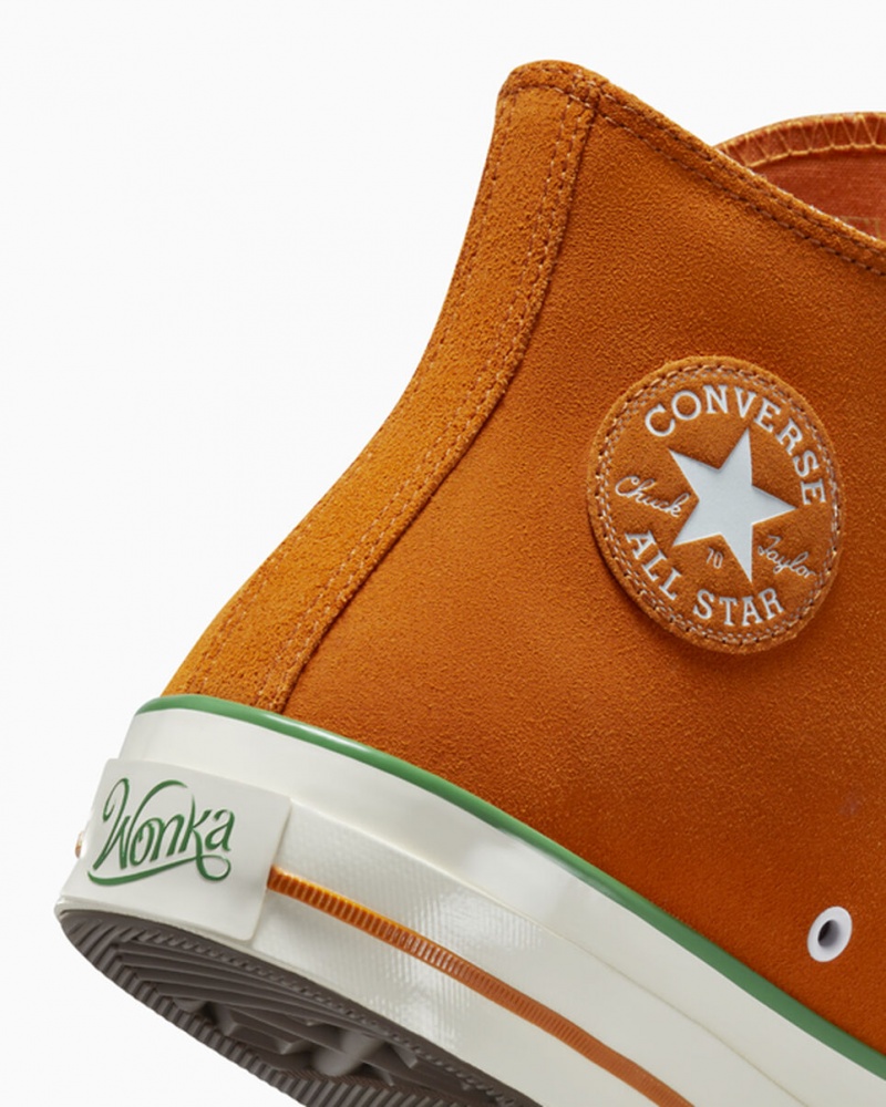 Converse Converse x Wonka Chuck 70 Oompa Loompa Laranja Verdes | 4310-WKDNQ