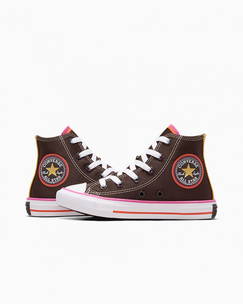 Converse Converse x Wonka Chuck Taylor All Star Marrom Branco | 0186-YOVBN