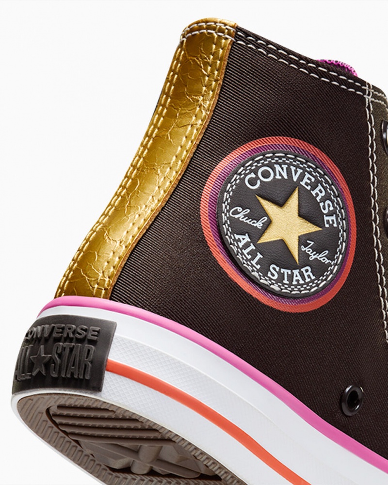 Converse Converse x Wonka Chuck Taylor All Star Marrom Branco | 0186-YOVBN