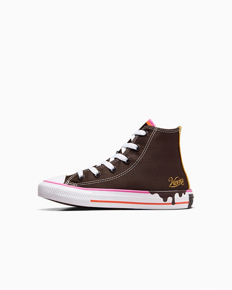 Converse Converse x Wonka Chuck Taylor All Star Marrom Branco | 4089-WDLIN