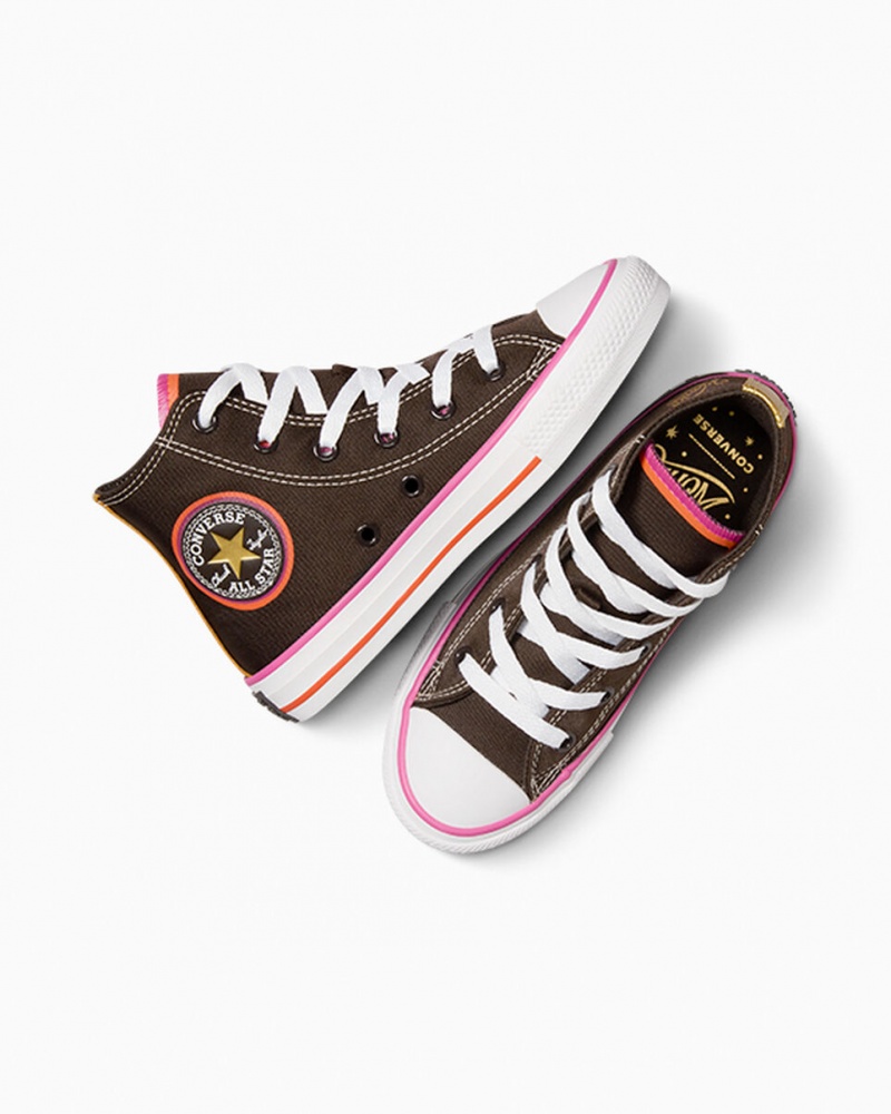 Converse Converse x Wonka Chuck Taylor All Star Marrom Branco | 4089-WDLIN