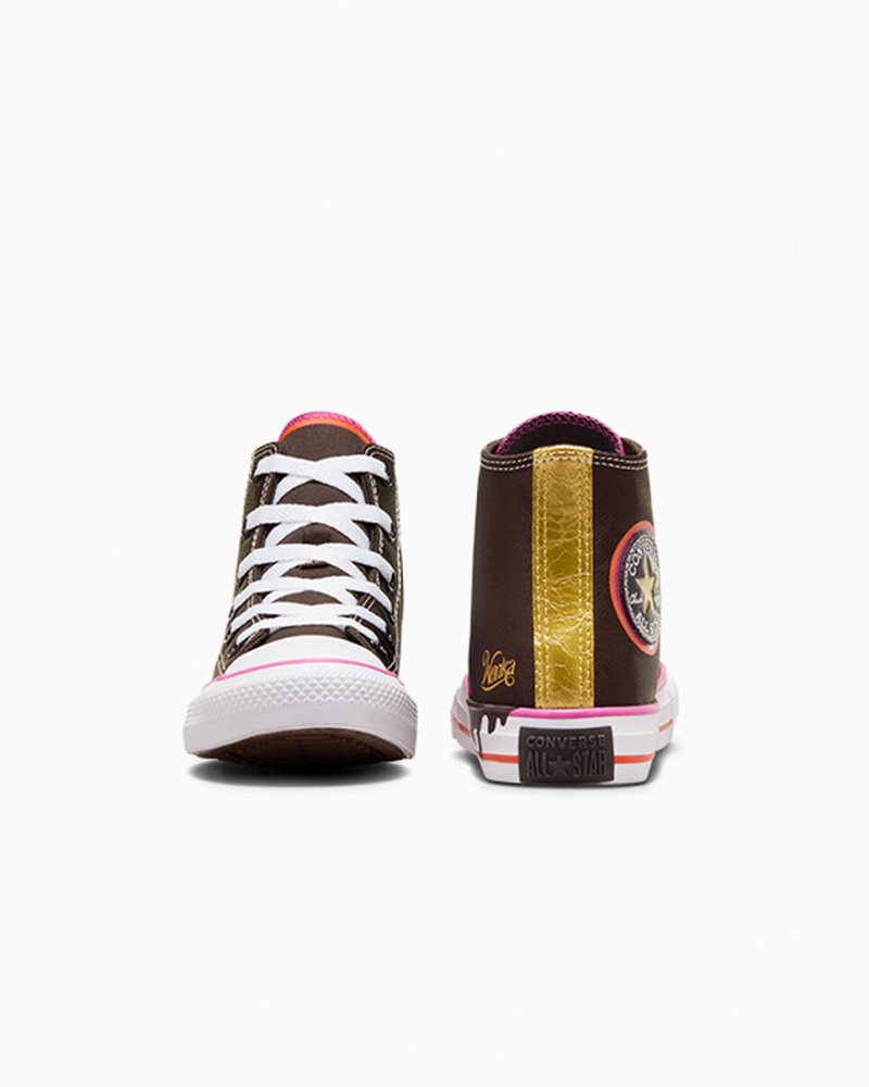 Converse Converse x Wonka Chuck Taylor All Star Marrom Branco | 4089-WDLIN