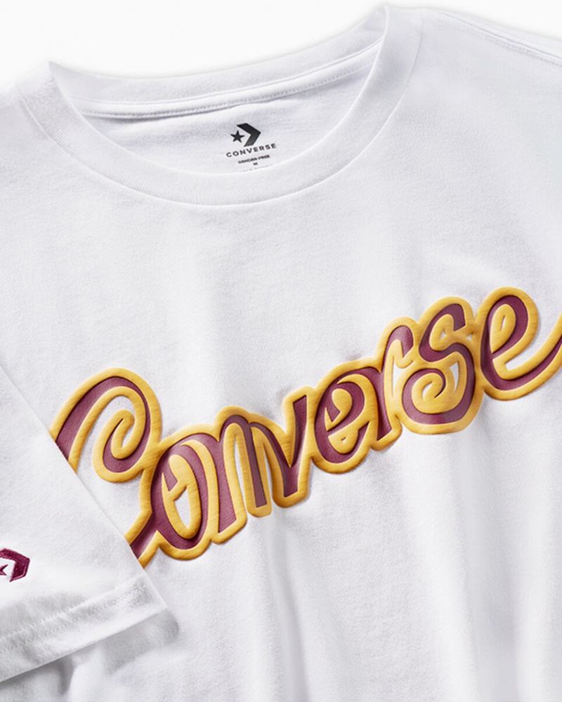 Converse Converse x Wonka T-Shirt Branco | 5074-PIFJG