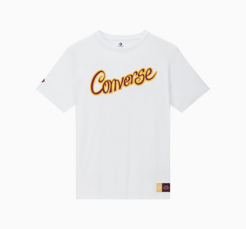 Converse Converse x Wonka T-Shirt Branco | 5074-PIFJG