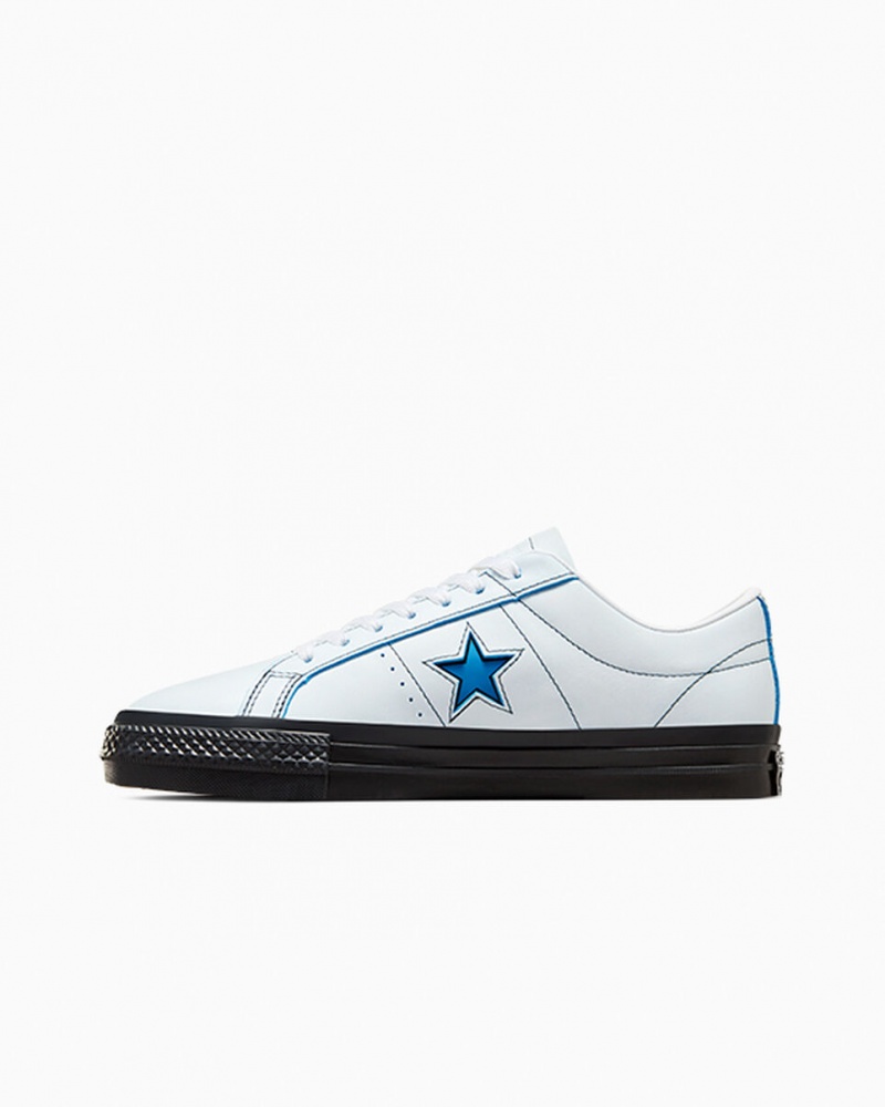 Converse Eddie Cernicky One Star Pro Branco Pretas Azuis | 1542-YVDNQ