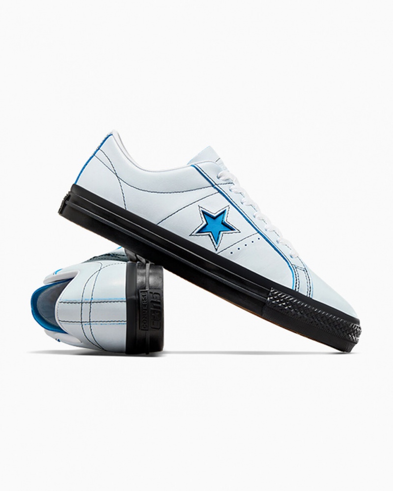 Converse Eddie Cernicky One Star Pro Branco Pretas Azuis | 1542-YVDNQ