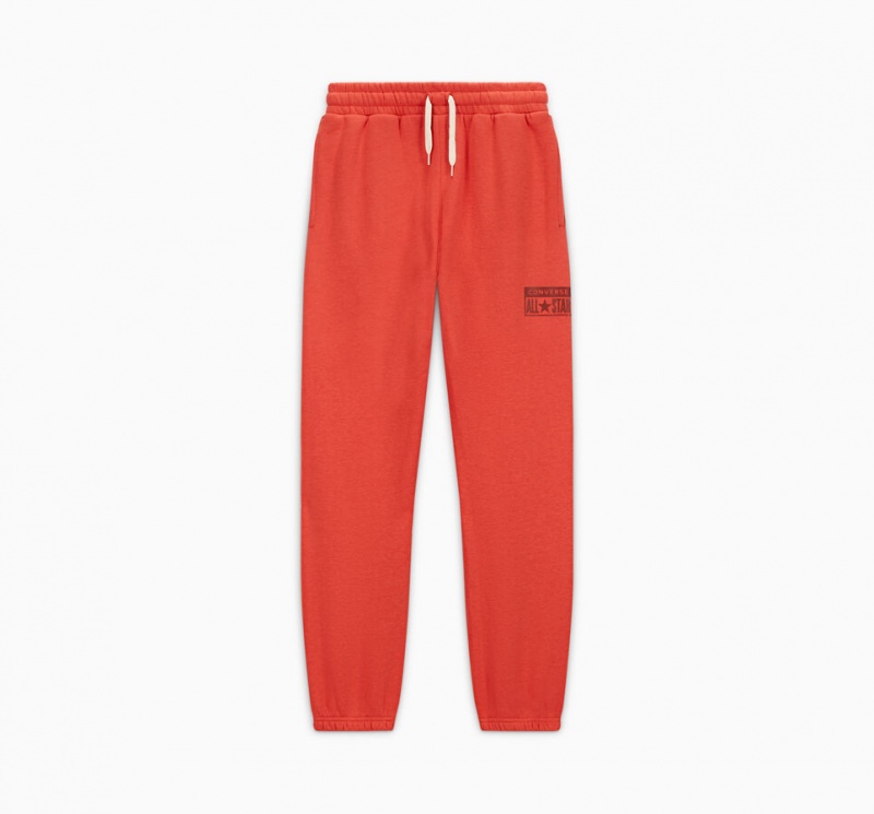 Converse Fleece Joggers Nomadic Rust | 4123-YGCBX