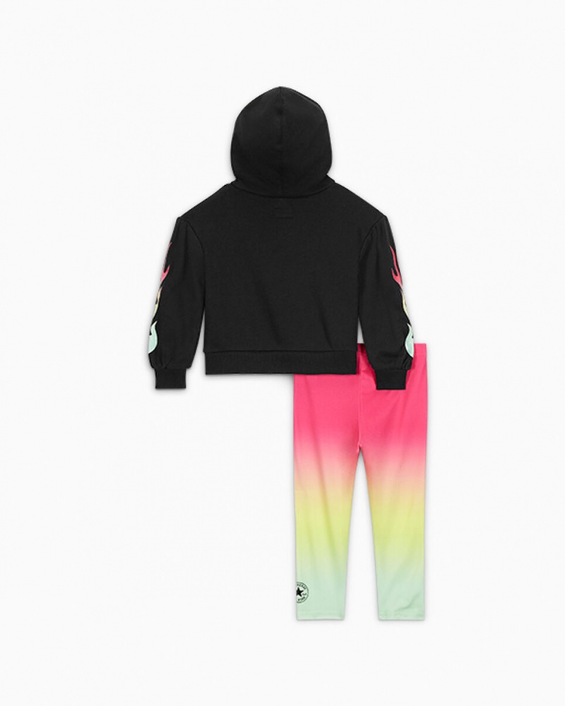 Converse Gradient Hoodie & Leggings Set Rosa | 8650-JQVEF