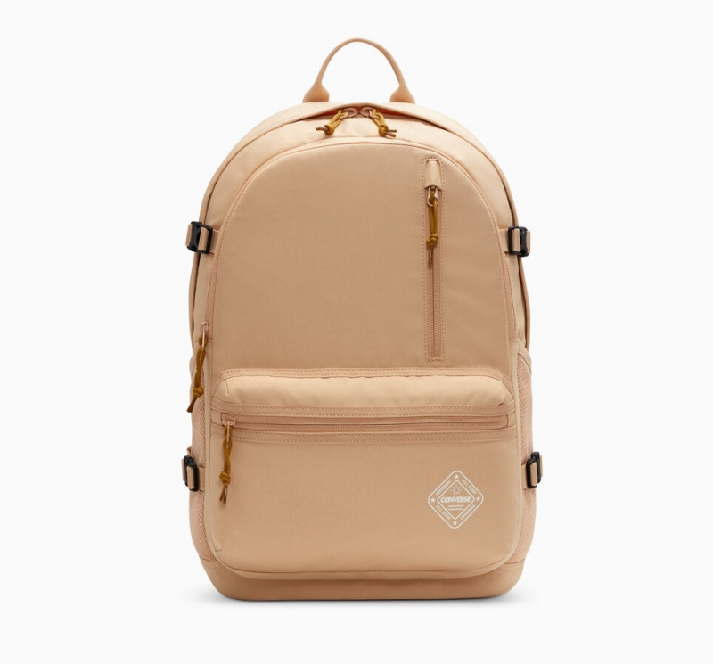 Converse Gráficas Em Linha Reta Edge Backpack Epic Dune | 1073-MXYNZ