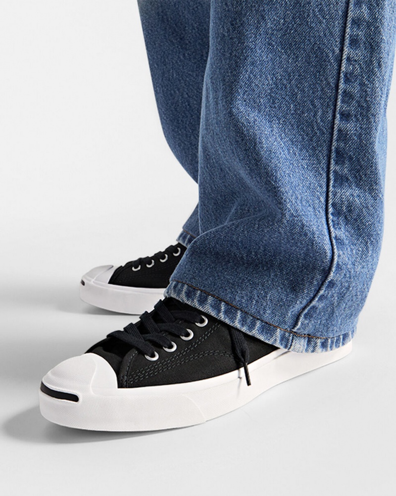 Converse Jack Purcell Pretas Branco Pretas | 8564-TMZKP