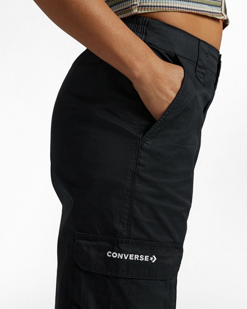 Converse Relaxed Cargo Pant Pretas | 0971-BQSCH