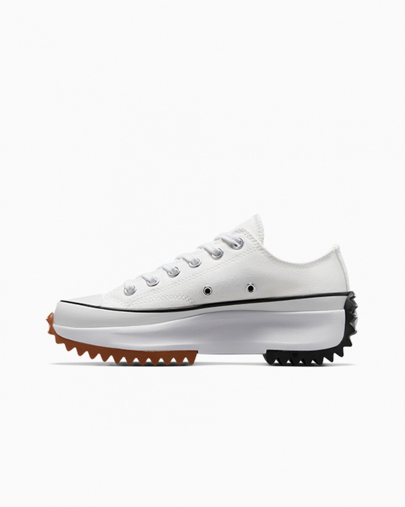 Converse Run Star Hike Plataforma Branco Pretas | 6387-OHIBZ