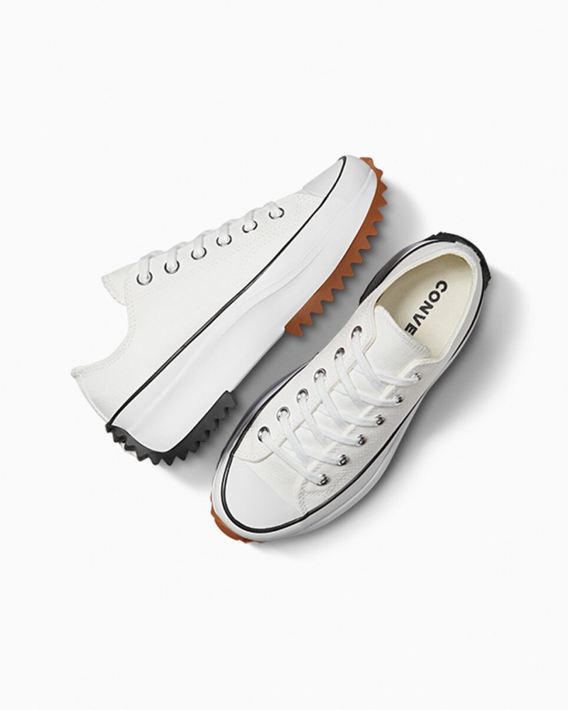 Converse Run Star Hike Plataforma Branco Pretas | 6387-OHIBZ