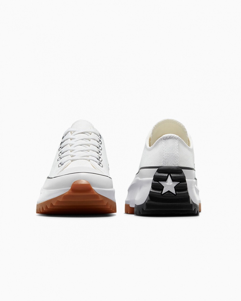 Converse Run Star Hike Plataforma Branco Pretas | 6387-OHIBZ