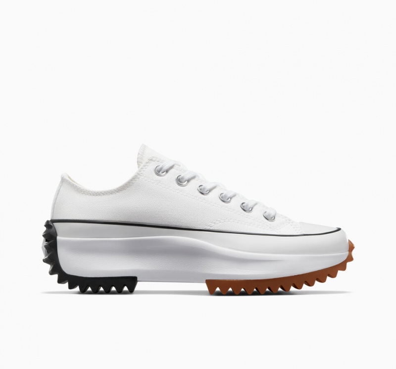 Converse Run Star Hike Plataforma Branco Pretas | 6387-OHIBZ