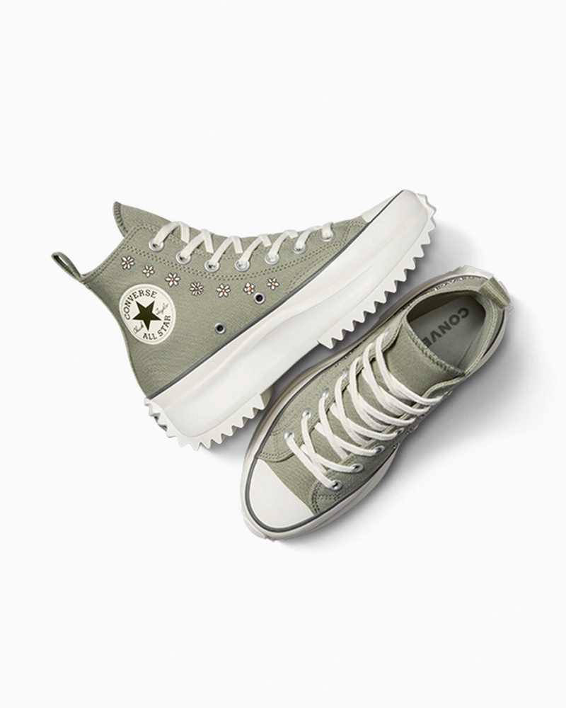 Converse Run Star Hike Plataforma Embroidery Luz | 5361-YHXGO