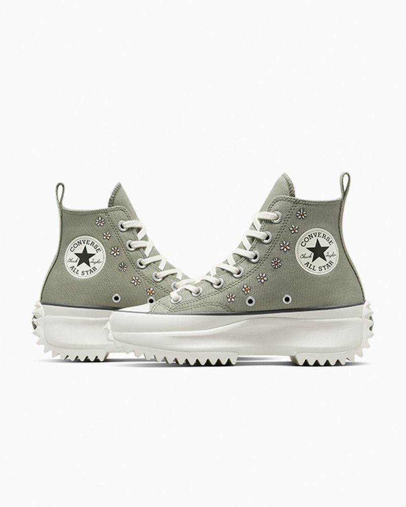 Converse Run Star Hike Plataforma Embroidery Luz | 5361-YHXGO