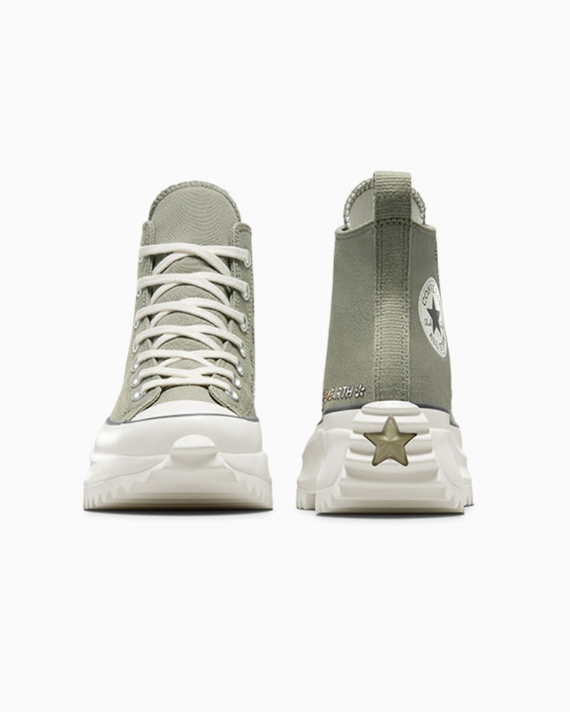 Converse Run Star Hike Plataforma Embroidery Luz | 5361-YHXGO