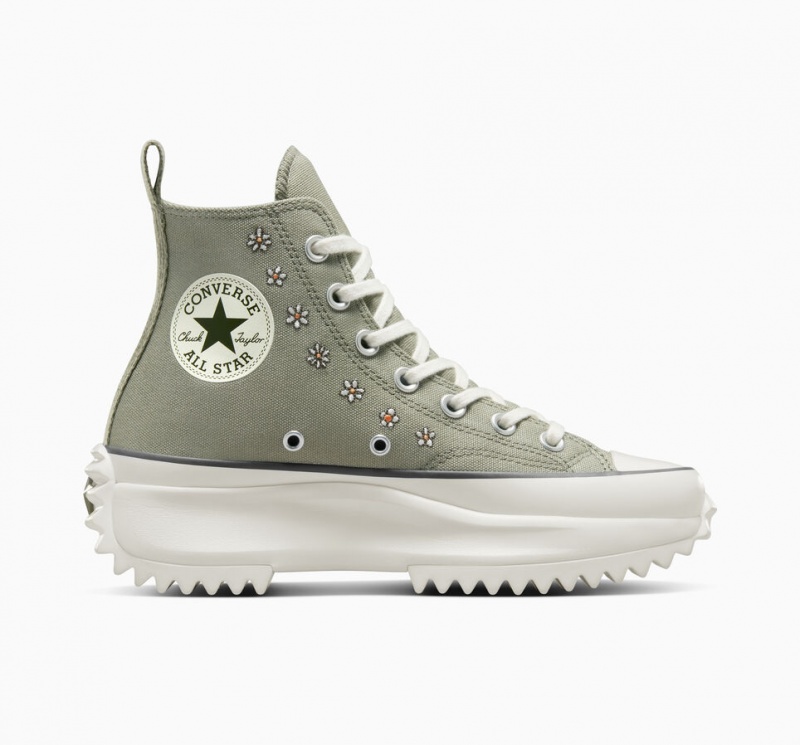 Converse Run Star Hike Plataforma Embroidery Luz | 5361-YHXGO