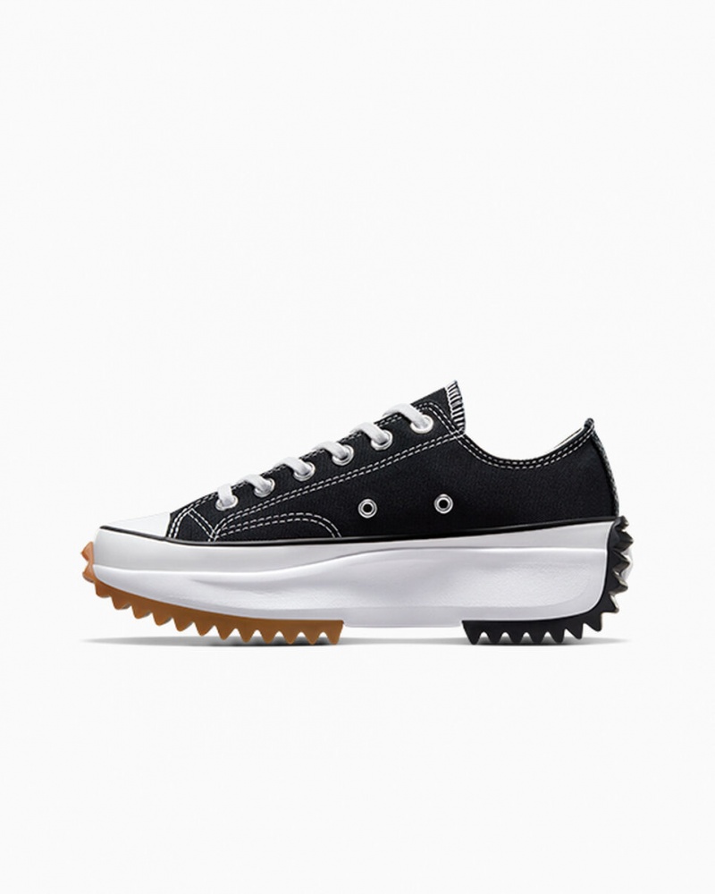 Converse Run Star Hike Plataforma Pretas Branco | 8603-XPAHQ