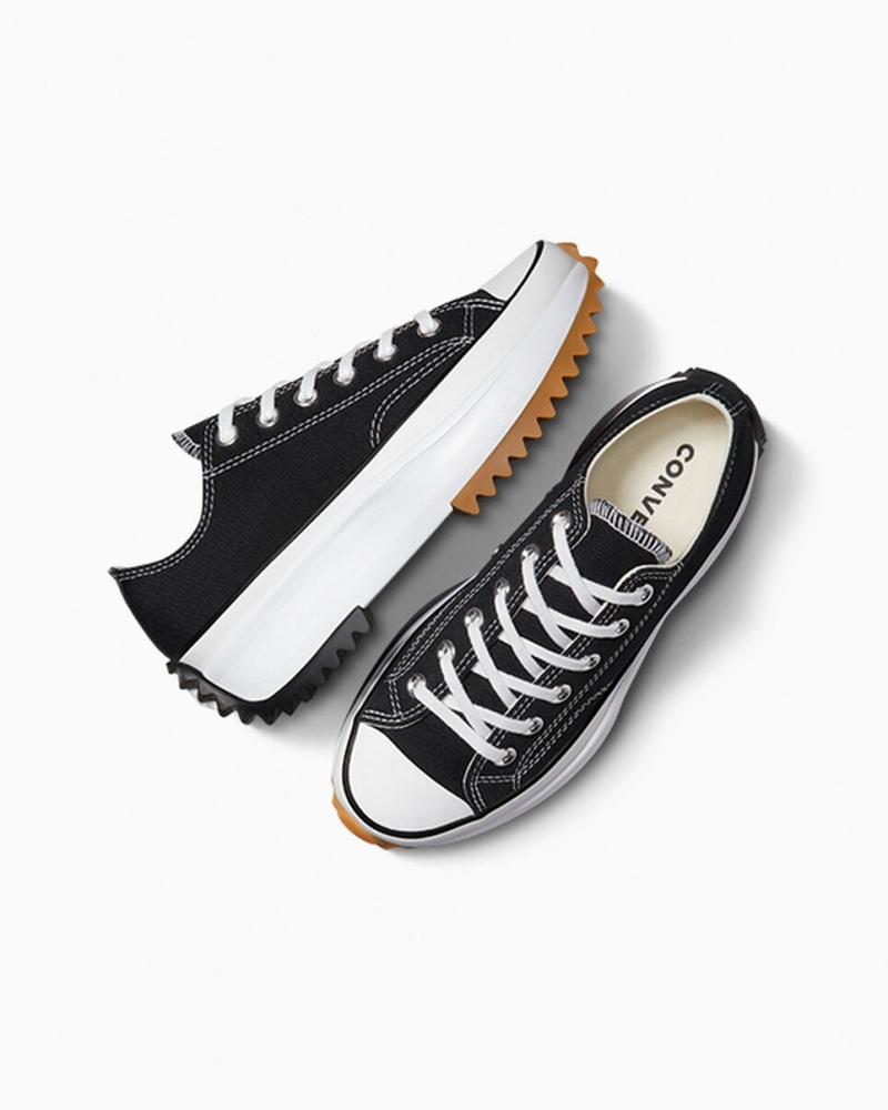 Converse Run Star Hike Plataforma Pretas Branco | 8603-XPAHQ