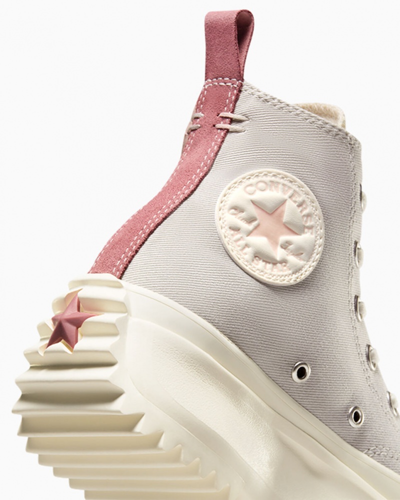 Converse Run Star Hike Plataforma Tri-Color Rosa | 3062-VYWCK