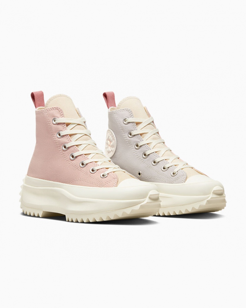 Converse Run Star Hike Plataforma Tri-Color Rosa | 3062-VYWCK