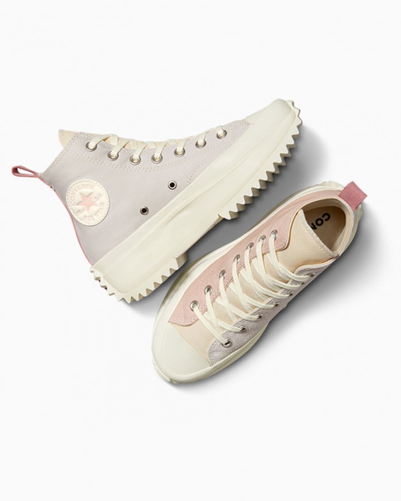 Converse Run Star Hike Plataforma Tri-Color Rosa | 3062-VYWCK