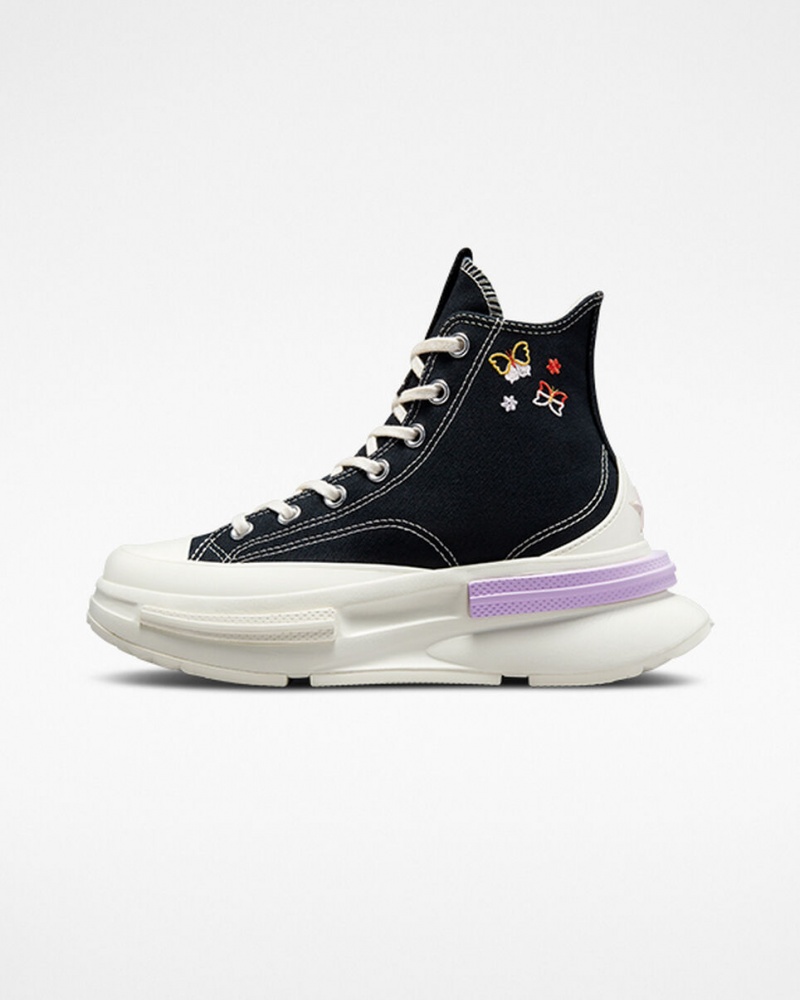 Converse Run Star Legacy CX Plataforma Butterfly Wings Pretas | 0932-VSECR